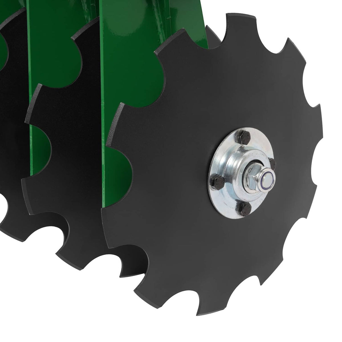 Solidspare Disc Harrow Plow 35" For ATVs UTVs Garden Tractors 2" Receiver Hitch W/ 8 Blades