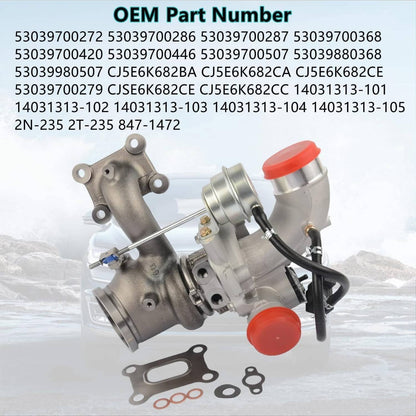 Solidspare Turbo Turbocharger Fit 2013-2016 Ford Escape Fusion Taurus Lincoln MKZ 2.0L K03