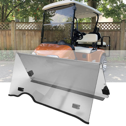 Solidspare Tinted Folding Front Full Windshield Fits For Golf Cart EZGO RXV 2008-2024 2023