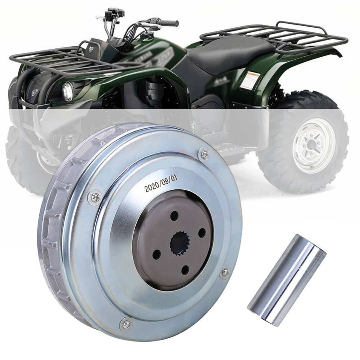 Solidspare Complete Primary Sliding Sheave for Yamaha Kodiak 400 YFM400 4X4 2000-2006 US