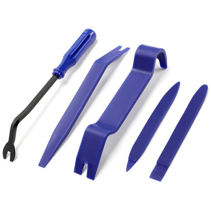 Solidspare For Car Radio Panel Door Dash Clip Fasteners 5PCS Trim Removal Pry Tool Set