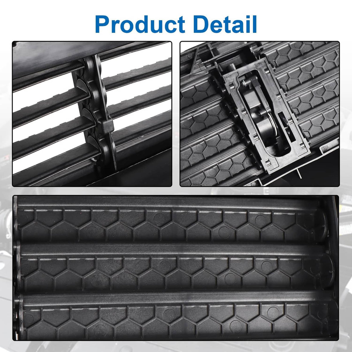 Solidspare Front Radiator Upper Active Grill Shutter W/ Motor For 2017-2020 Honda CRV CR-V