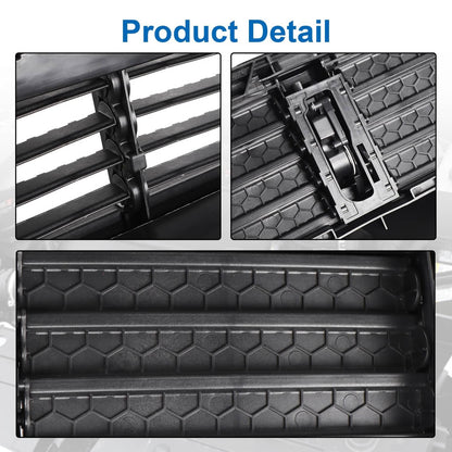 Solidspare Front Radiator Upper Active Grill Shutter W/ Motor For 2017-2020 Honda CRV CR-V