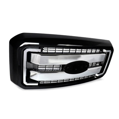 Solidspare DL3Z-8200-DA For 2009-2014 Ford F150 Front Upper Bumper Chrome Replace Grille
