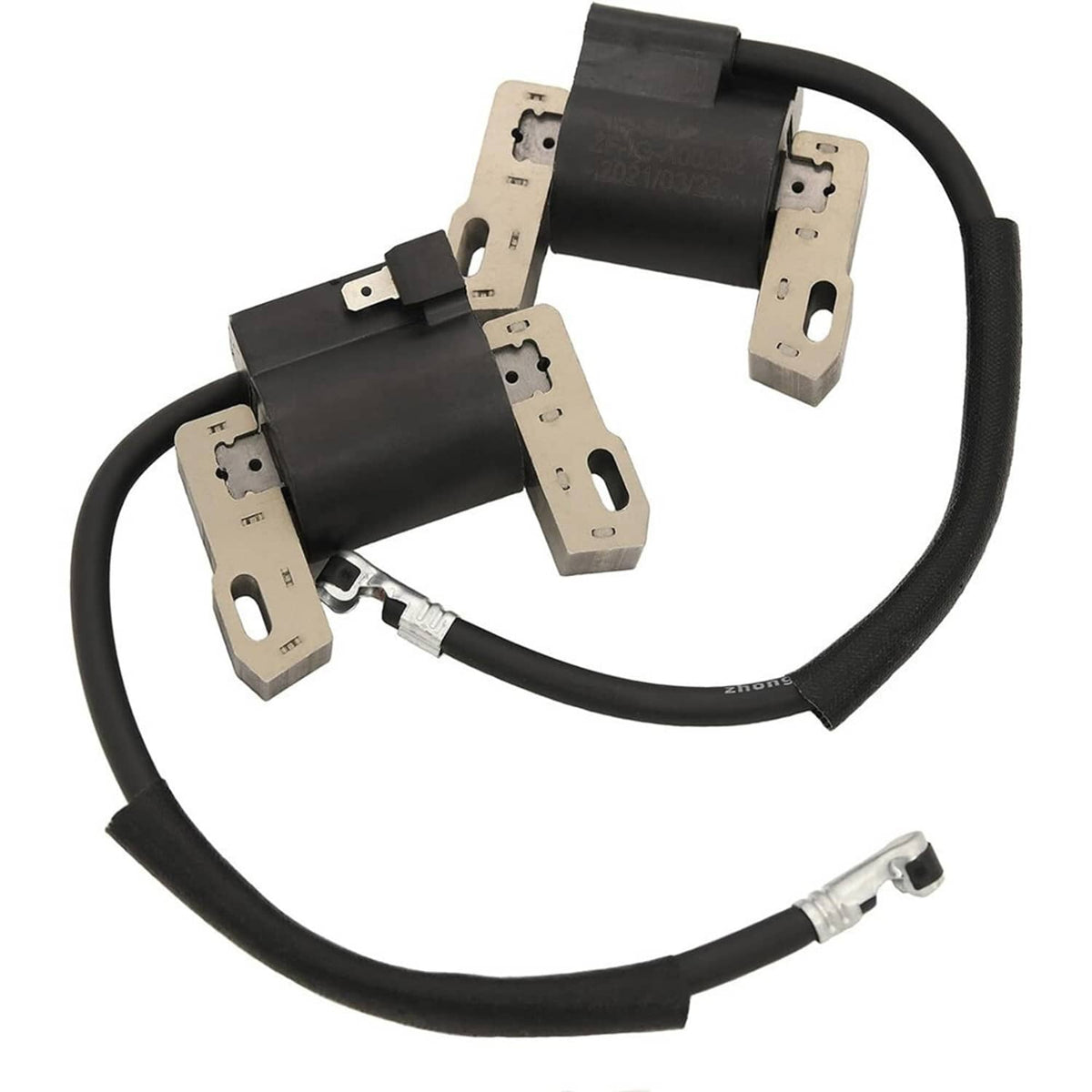 Solidspare 2Pcs Ignition Coil Fits For Briggs & Stratton 446777 446877 543477 592846 691060