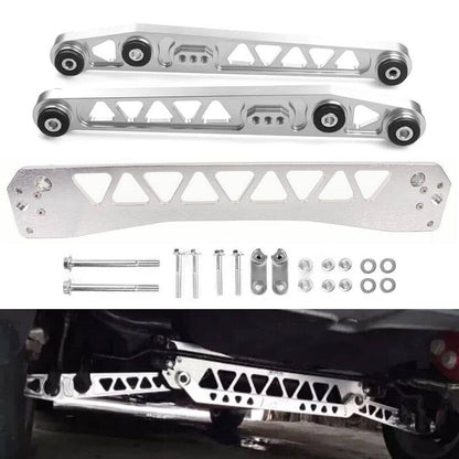 Solidspare New For 96-00 Honda Civic Car Rear Lower Control Arm & Subframe Brace Tie Bar EK