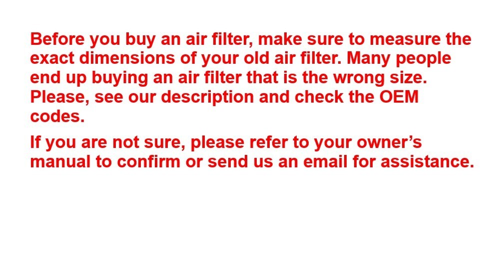 AIR FILTER FITS KAWASAKI 11029-7015 11013-7010 11029-7012 KM-11013-7009 M15094