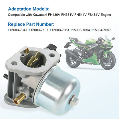 Solidspare FH430V FS481V Carburetor for Kawasaki FH541V FH381V 15003-7061 15003-7107 15004-