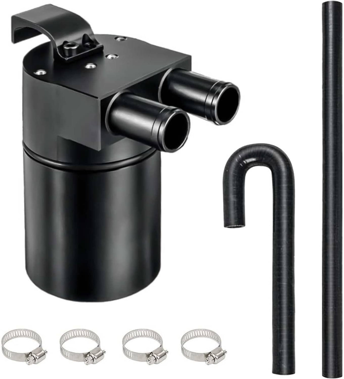 Solidspare Reservior Oil Catch Can Tank For BMW N54 335i 135i E90 E92 E82 2006-2010 Black