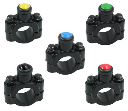 Solidspare 7/8" ATV Motorcycle Handlebar Kill Switch horn Momentary action Push Button