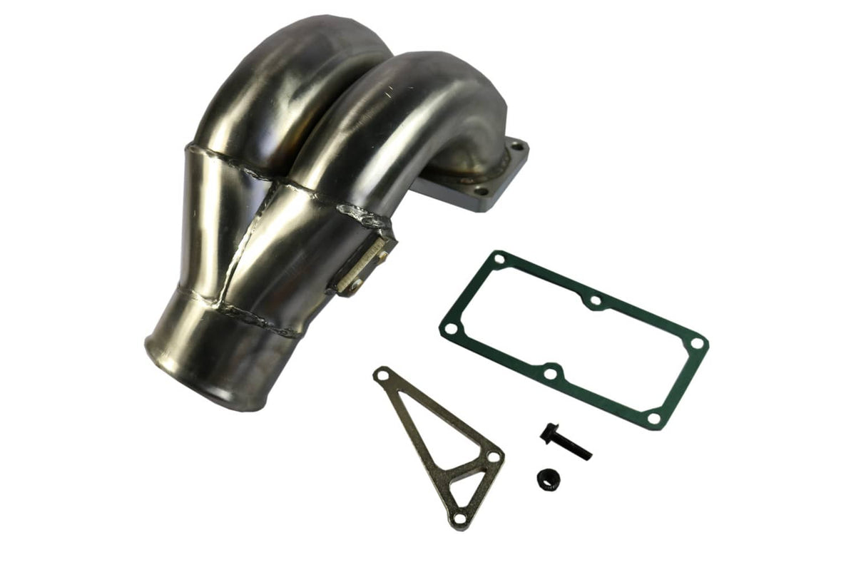 Solidspare Intake Manifold 3.5'' Raw Performance SS For 6.7L Dodge 07-18 Cummins Diesel