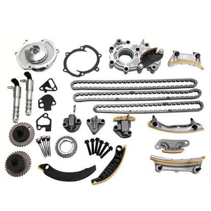 Solidspare Timing Chain Kit Oil Pump Water Pump VTC Solenoid For 2007-2016 Cadillac Suzuki