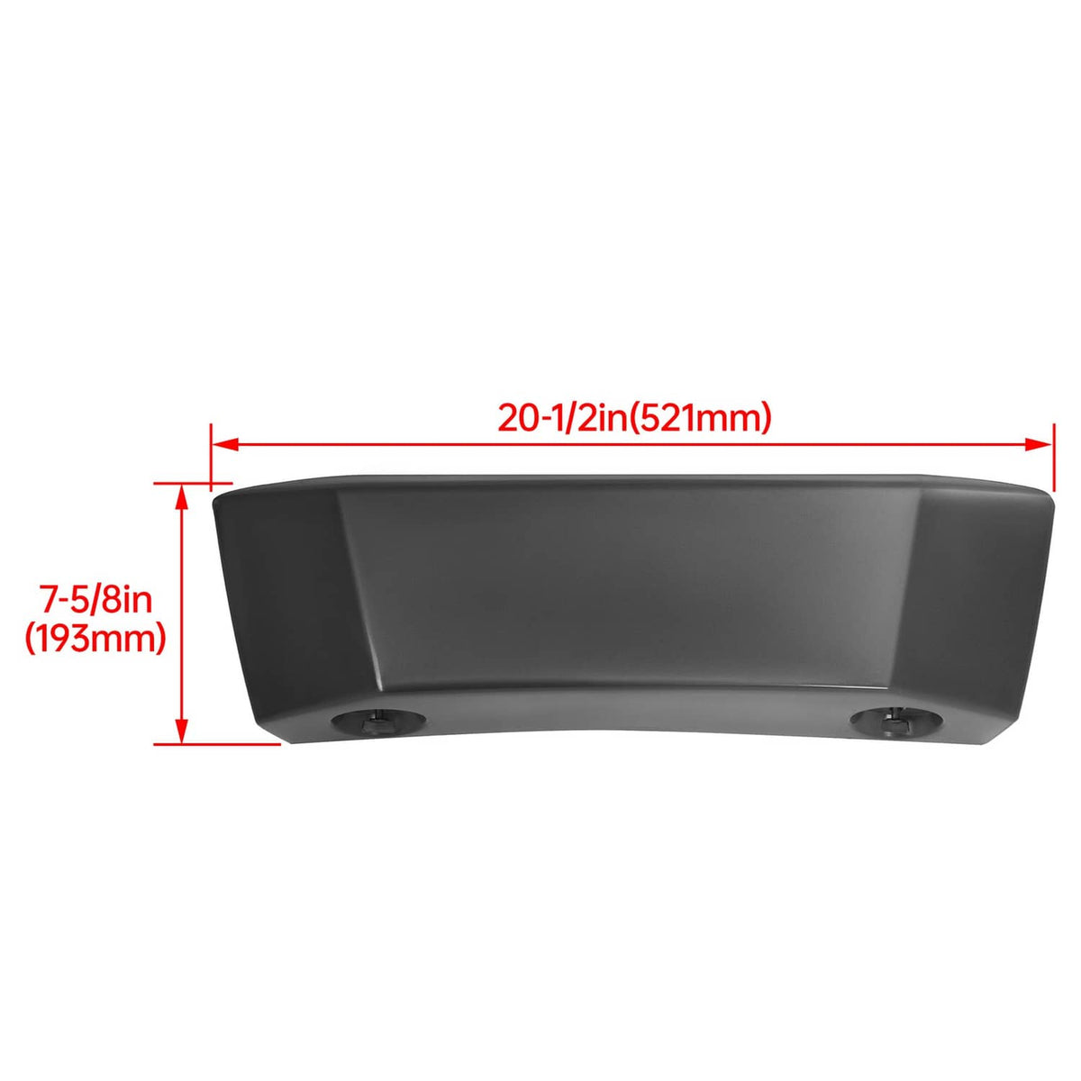 Solid Spare New Rear Trailer Tow Hitch Panel Cover For Cadillac Escalade ESV 2015-2020