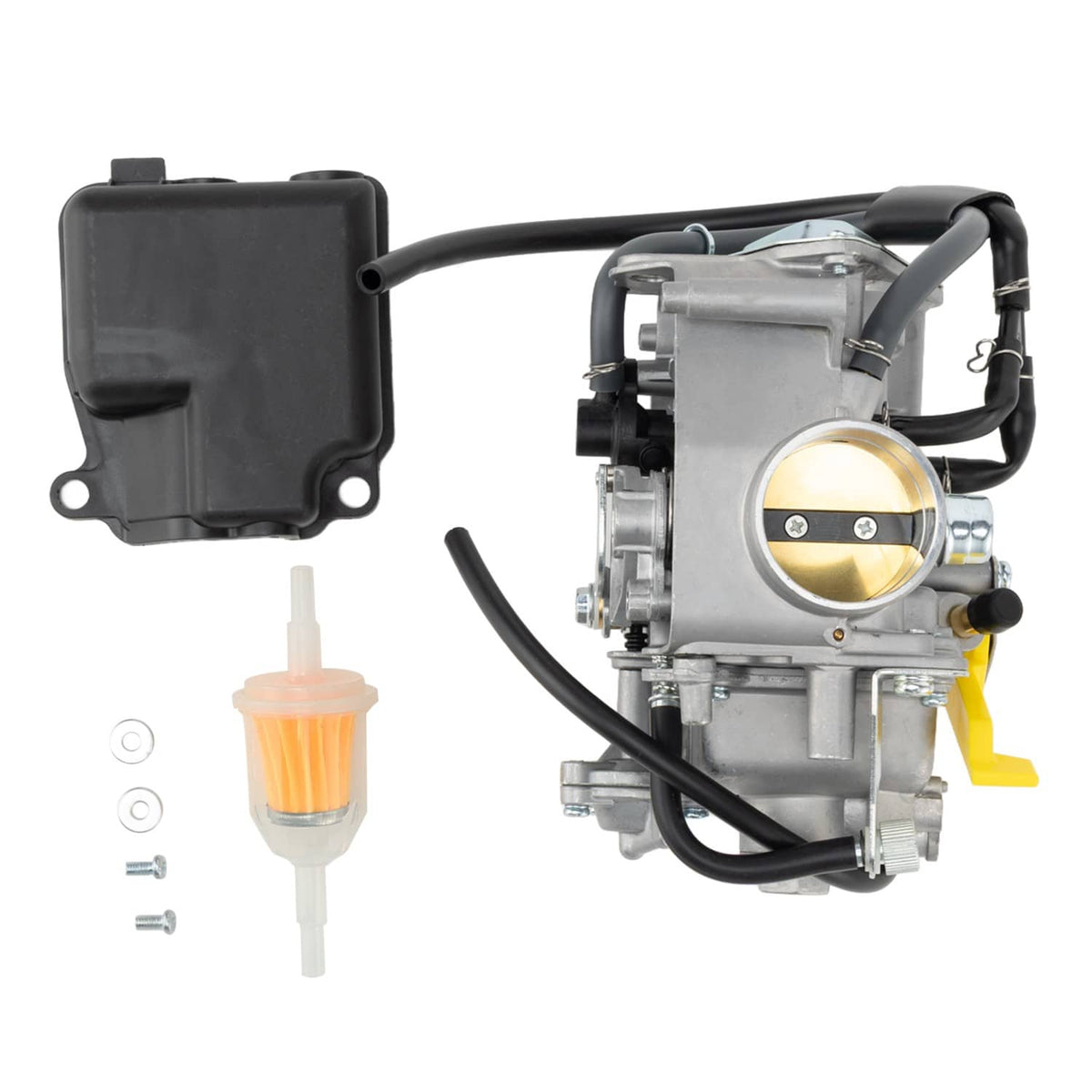 Solidspare Carburetor Carb Assembly For Honda TRX400X 2X4 2009 2012 2013 2014 w/Fuel Filter