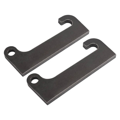 Solidspare 1 Pair Blank Quick Attach Loader Mounts For Cat IT28 Loader mounts Steel