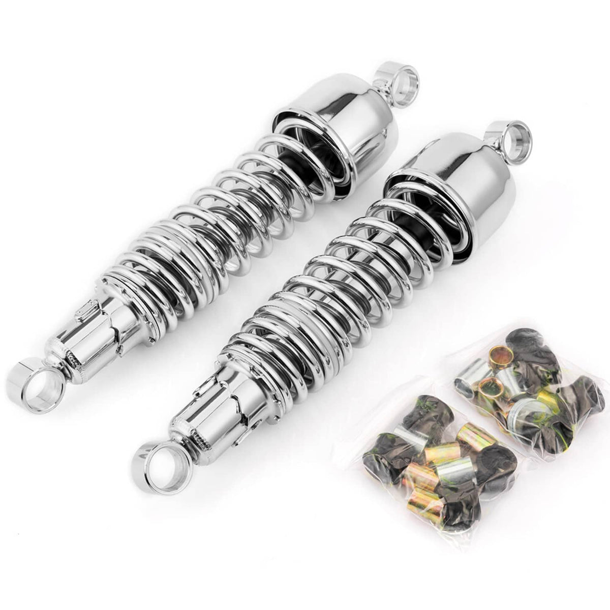 Solidspare Pair 13" Rear Suspension Shocks Absorbers for 1984-2024 Harley Touring Road King