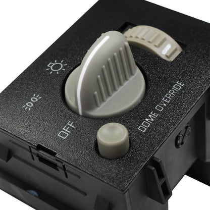 Solidspare Dash Mounted Headlight Headlamp Parking Light Switch For Chevy GMC Truck15013005