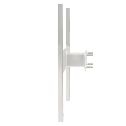 Solidspare Aluminum H-Mount Trailer Spare Tire Carrier For 6-Lug Wheels w/Mounting Hardware
