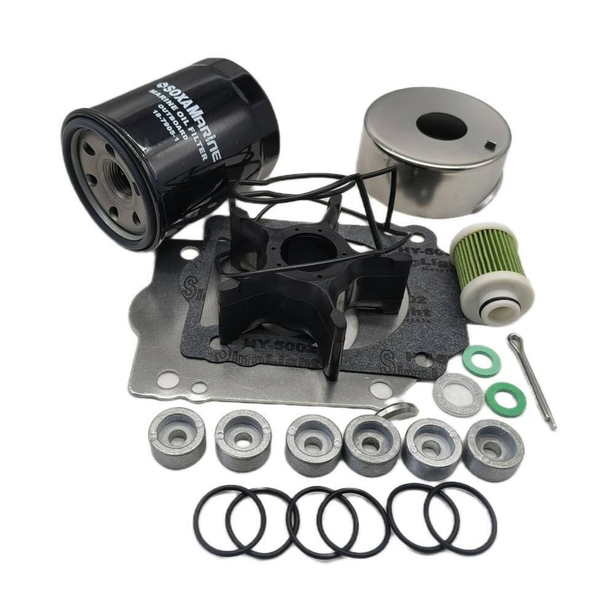 Solid Spare 17400-96832 Maintenance Kit For Suzuki DF150 DF175 DF200 Outboard 17400-96J04