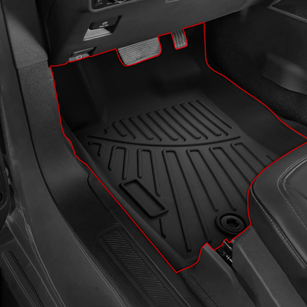 Solidspare Front and Rear Floor Mats Fit for 2024-2025 Subaru Crosstrek All Weather 1st&2nd