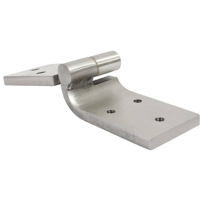 Solid Spare Door Hinges Fit 1966-1977 Early Ford Bronco Silvery 304 Stainless Steel LH&RH