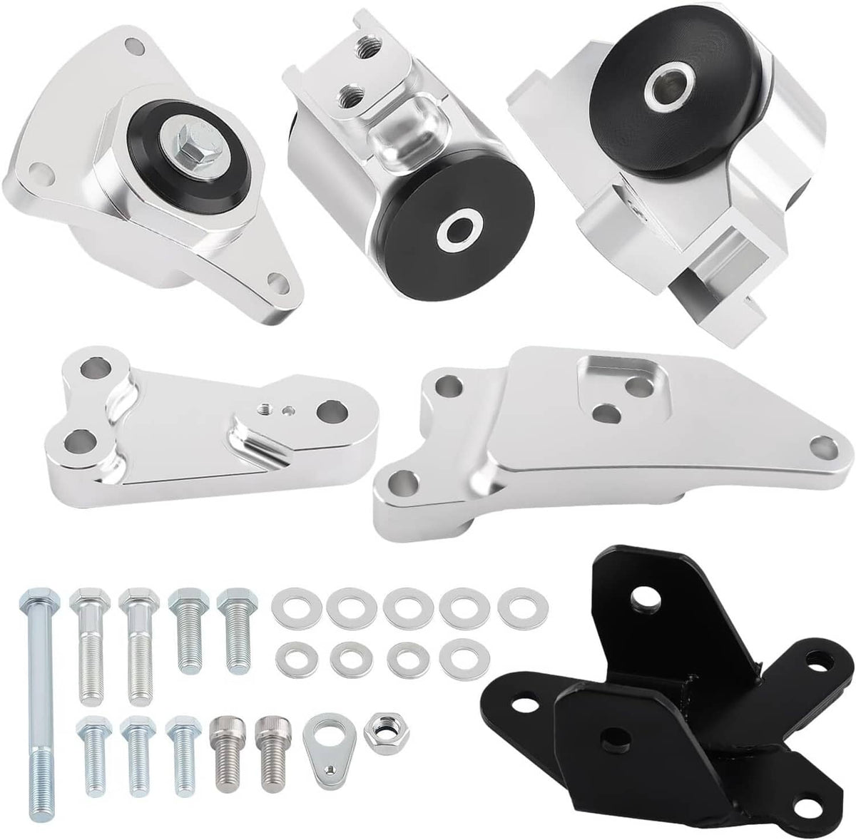 Solidspare New Engine Motor Mount Kit For 02-06 Acura RSX DC5/02-05 EP3 SI K20 K24 K Series