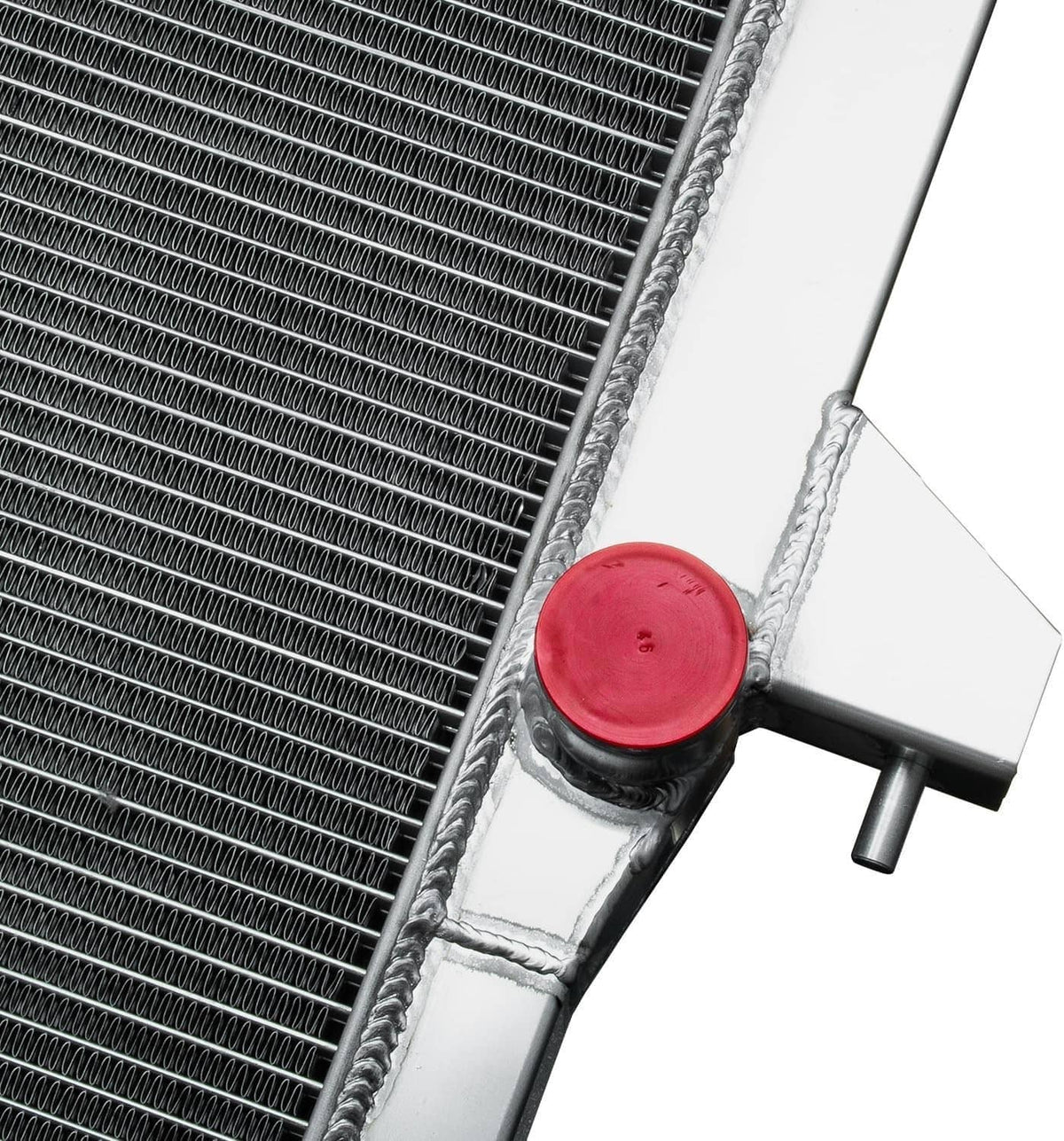 Solidspare Silver 2 Row Radiator For 2003-2009 Dodge Ram 2500 3500 5.9L 6.7L Diesel Cummin