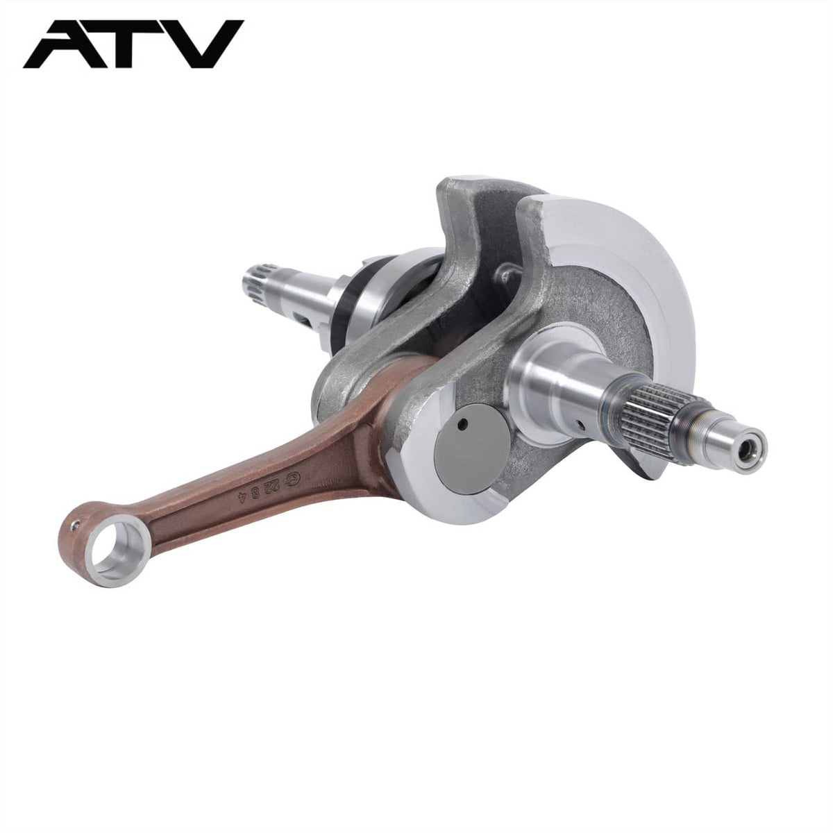 Solidspare US NEW Crankshaft Assy Crank Shaft 1:7 For HiSun 750 For HS HiSun 750 Cub Cadet