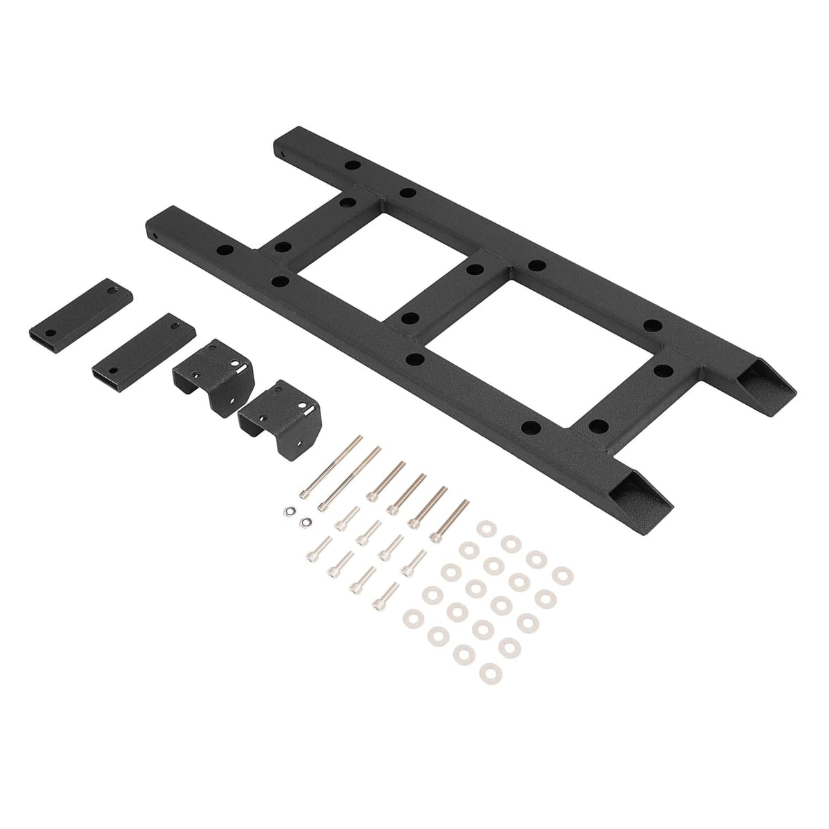 Solid Spare For Jeep Wrangler JK 07-18 Steel Rear Door Hinge Tailgate Reinforcement Kit