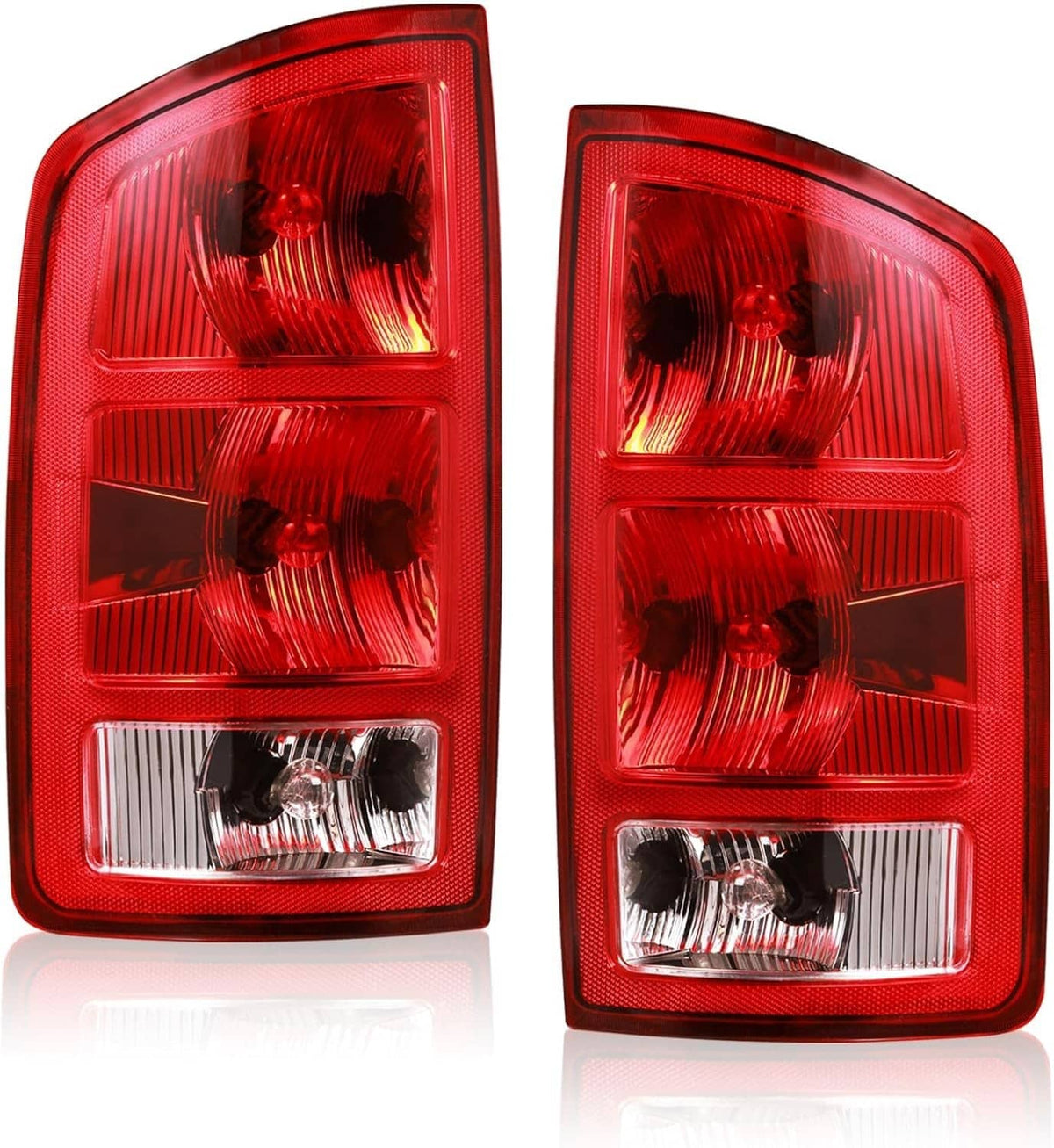Solidspare Pair Tail Lights w/Circuit Board For 2002-2006 Dodge Ram 1500 2500 3500 Pickup