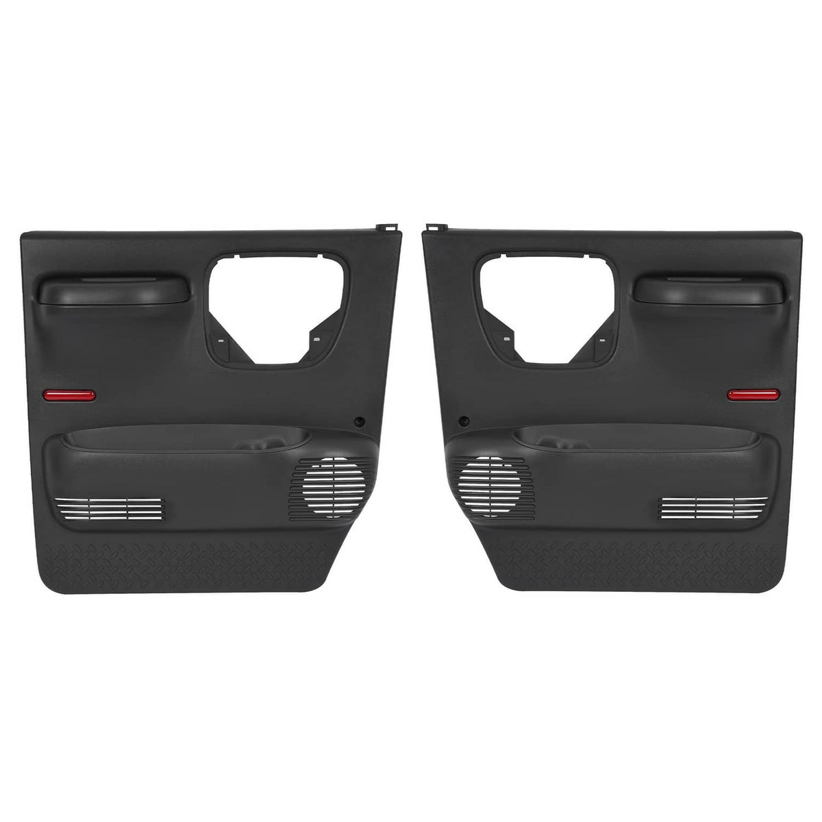 Solid Spare Interior Door Gray Panel Trim LH & RH For Chevy Kodiak GMC Topkick 2003-2009 2DR
