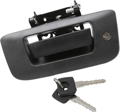 Solidspare Black Tailgate Lock Kit 22755305 for 2007-2014 Chevrolet Silverado GMC Sierra