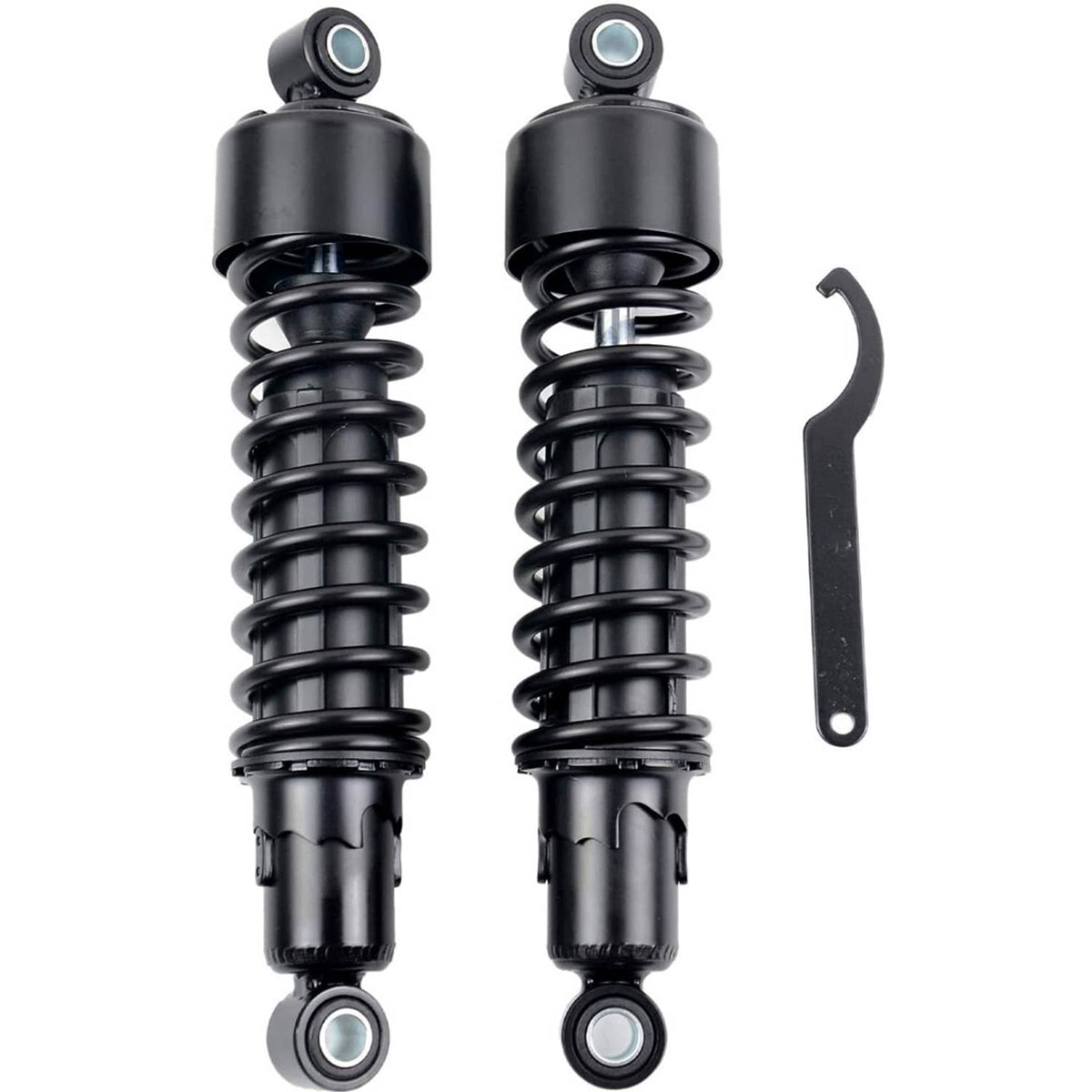 Solidspare For Harley Sportster XL883 1200 72 48 FXR 11.75INCH Black Rear Shocks Absorber