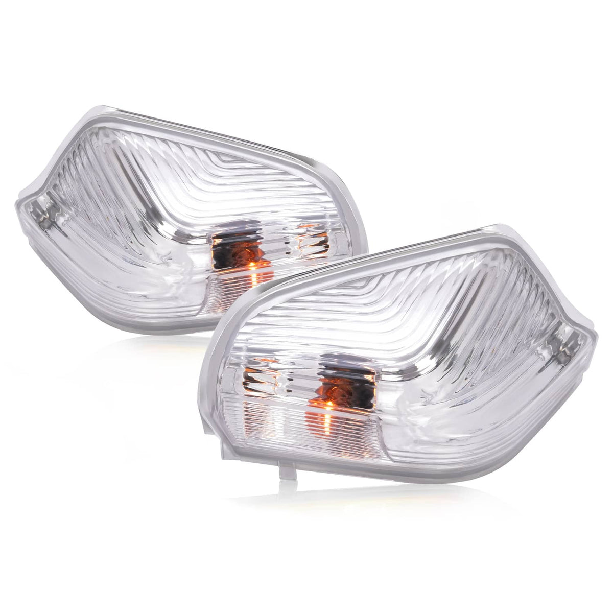 Solid Spare Pair Side Mirror Indicator Light w/Bulb For Mercedes Benz Sprinter W906 2006-21