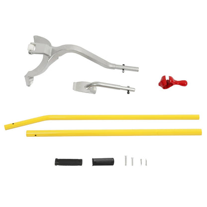 Solid Spare Tire changer Tire Mount Demount Tool Tubeless Truck 17.5"to 24.5" Powder Coated