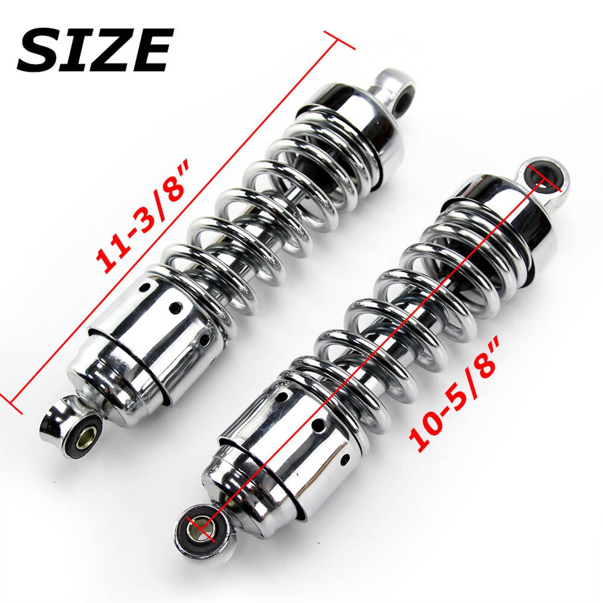 Solidspare Rear Shocks Absorber Suspension 265mm Fit For Honda Rebel 250 CMX 250 1986-2014