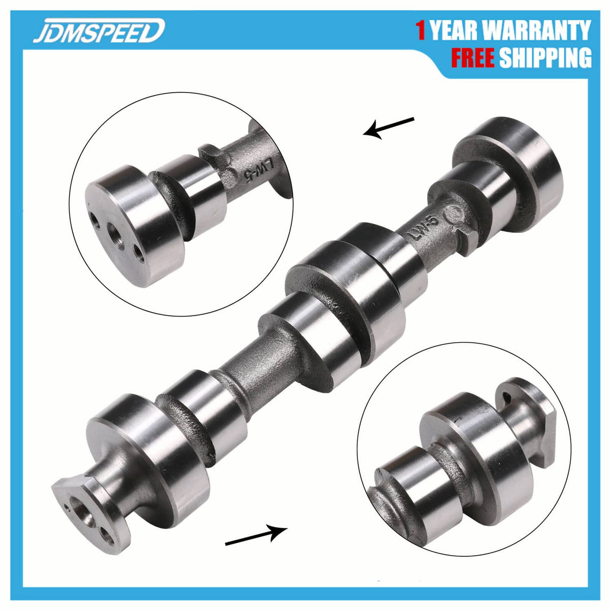 Solidspare Camshaft Cam Shaft For Polaris 09-14 Ranger Crew RZR S Sportsman 800 Series ATV