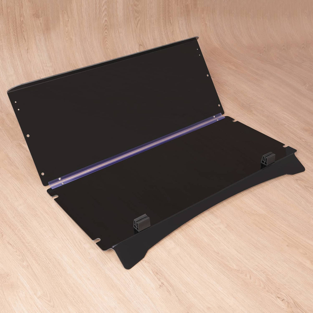 Solidspare Tinted Windshield Fold Down Flip Windscreen For ICON i20 i40 i60 i20L i40L i60L