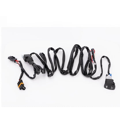 Solidspare NEW Light Bar Wiring Harness Rocker Switch For 2019-2024 Polaris Ranger XP 1000
