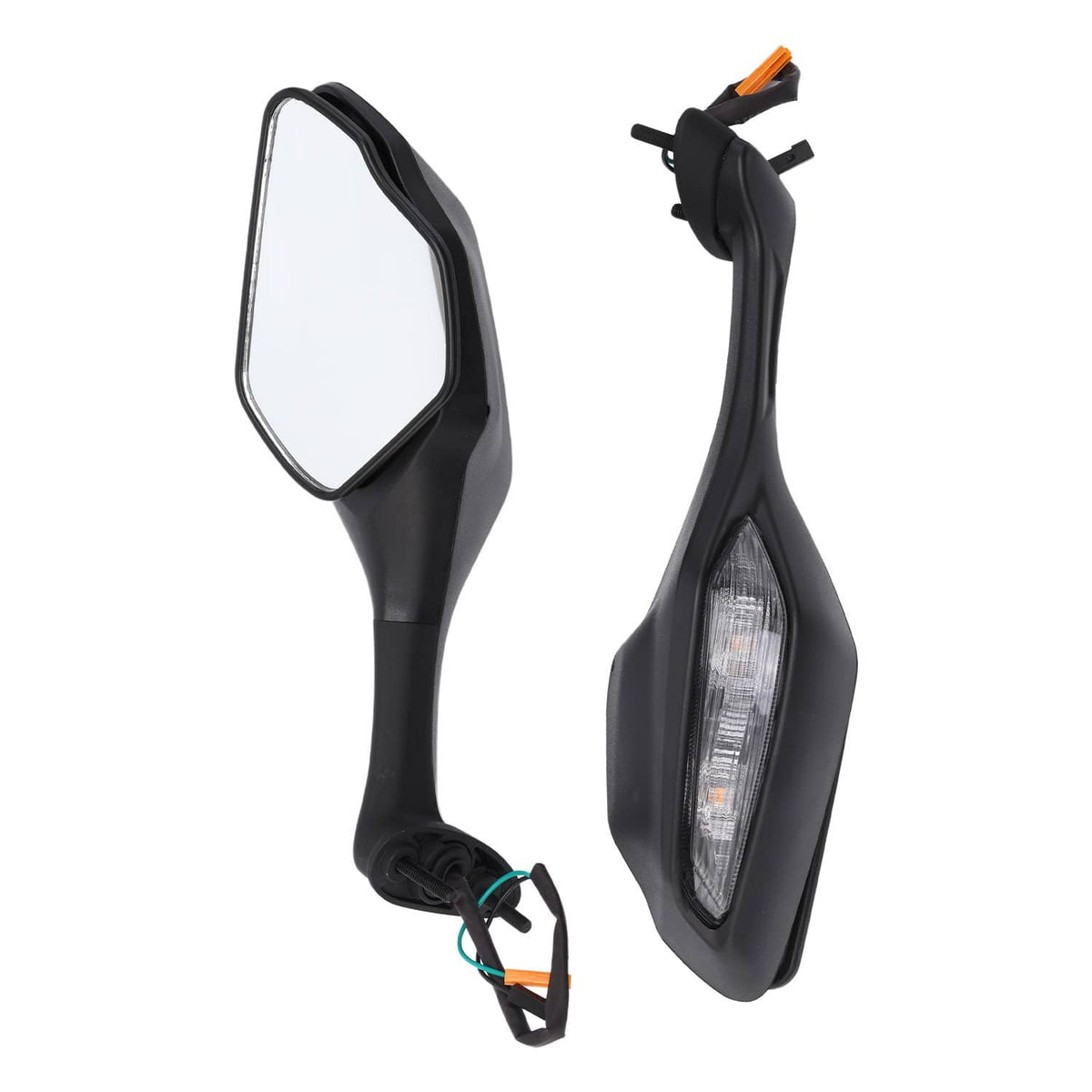 Solidspare Rear Left Right LED Turn Signal Mirrors Fit For Honda CBR1000RR 2017-2024 2025
