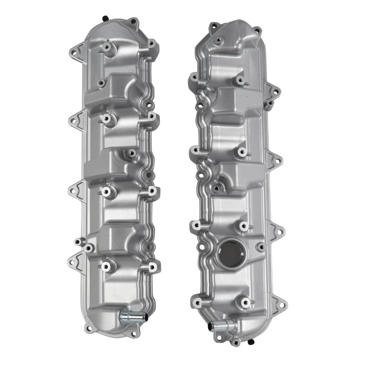 Solidspare 2PCS Aluminum Valve Cover with Gasket For Chevy Silverado 1500 Tahoe 2014-2020