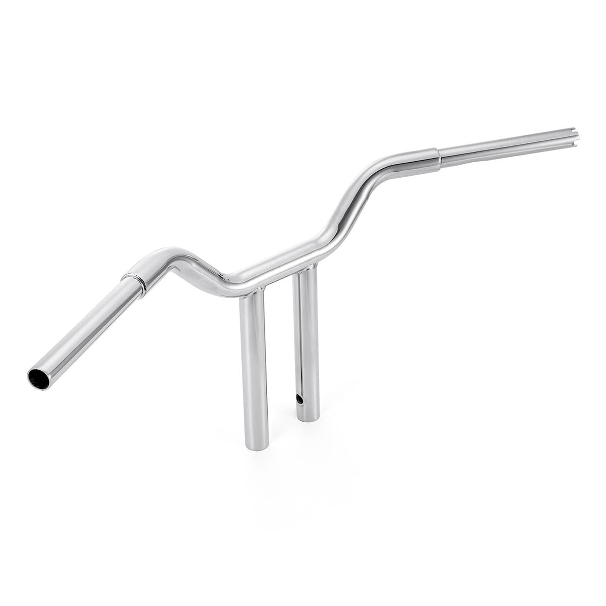 Solidspare Chrome 14" MX-T Bars Handlebar For Harley Sportster XL Iron 883 1200 48 FLST US