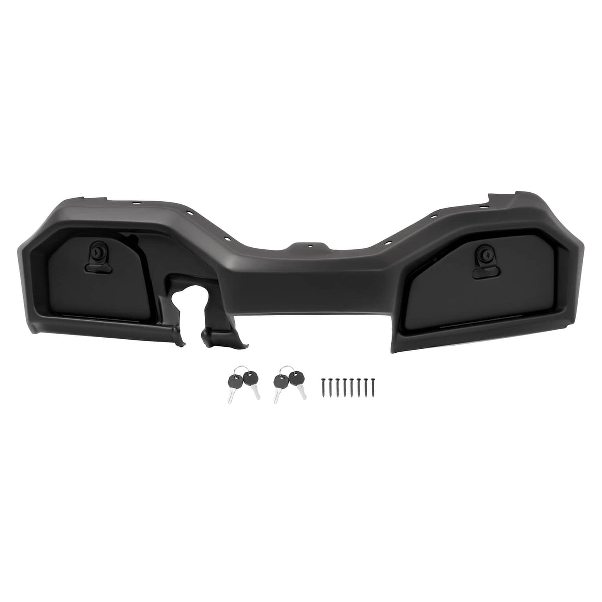 Solidspare For Yamaha Drive2 Drive 2 2017-Up Black Golf Cart Dashboard Dash Cover W/Key