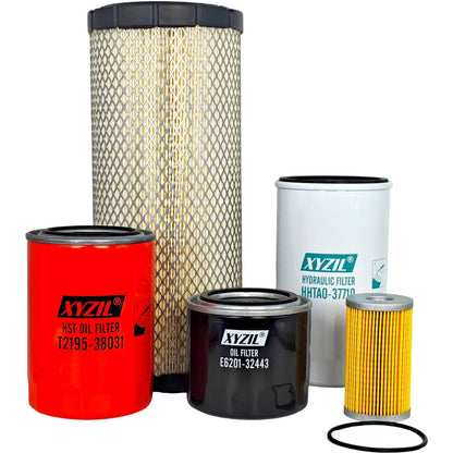 Solid Spare Fit for Kioti HST Maintenance Service Filter Kit CK25 CK27 CK30 CK35 Tractor