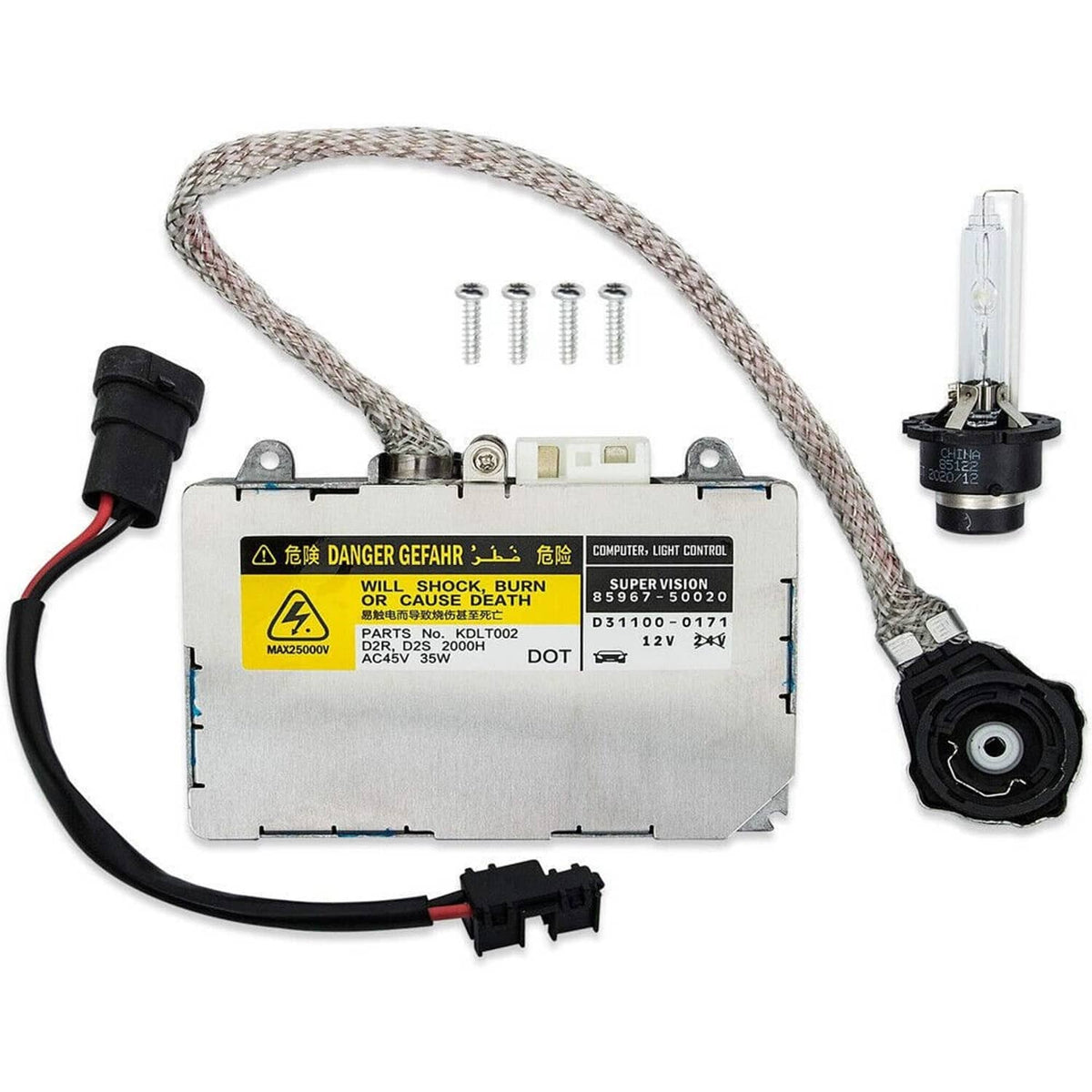 Solidspare 12V HID Xenon Ballast Headlight Control Module For Lexus Rx350 ES300 ES330 IS300