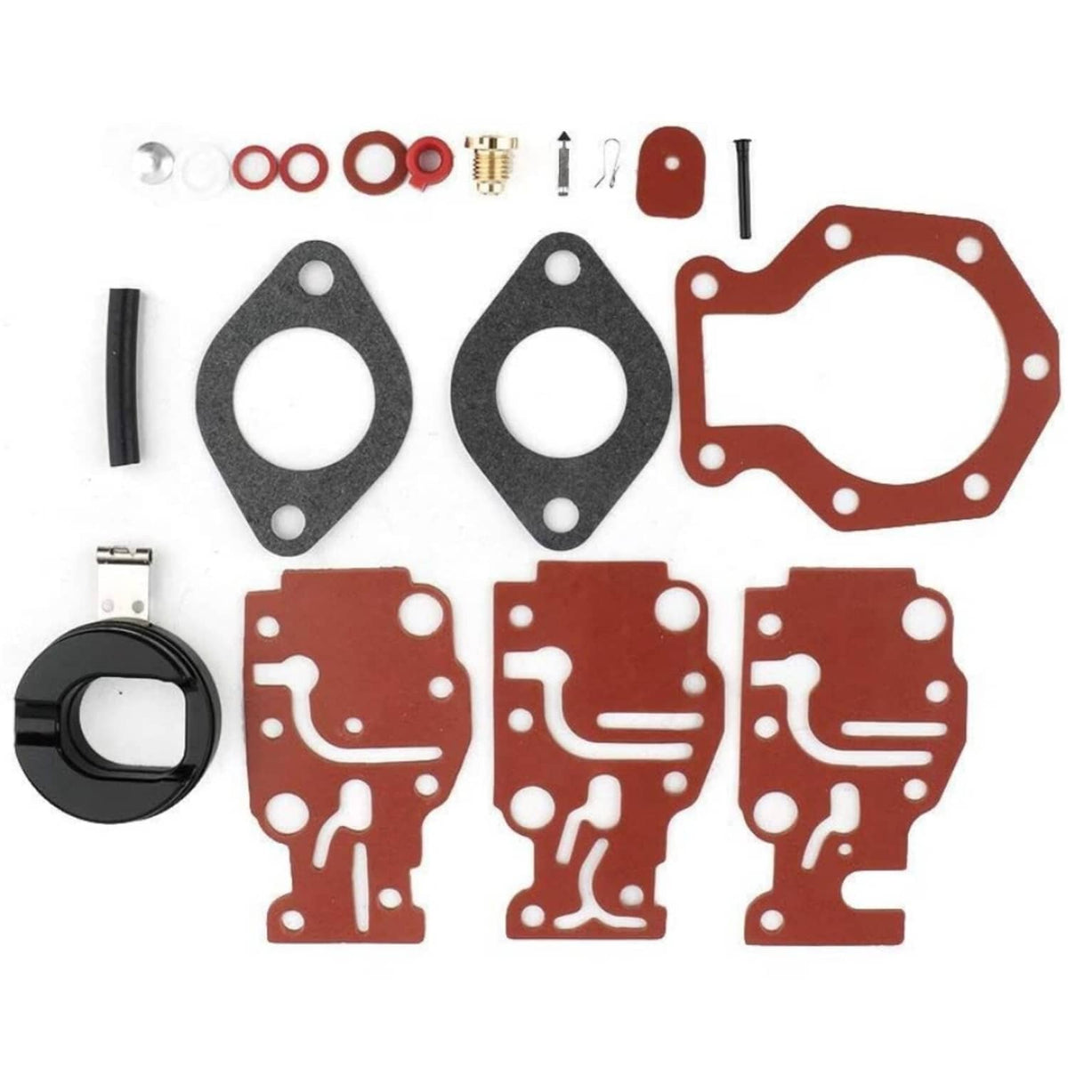 Solid Spare Carburetor Repair Kit for OMC, Johnson Evinrude 439073, 431897, 0439073 Engines