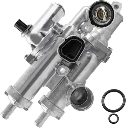 Solidspare Thermostat Housing Assembly for 2009-2020 Dodge Journey 2008-2014 Avenger 2.4L