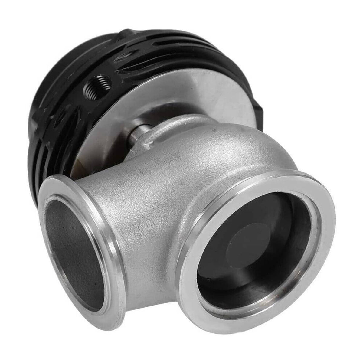 Solidspare Black 60MM Vband Flange Clamp Wastegate EWG Waste Gate 10 & 18 PSI Spring Kits