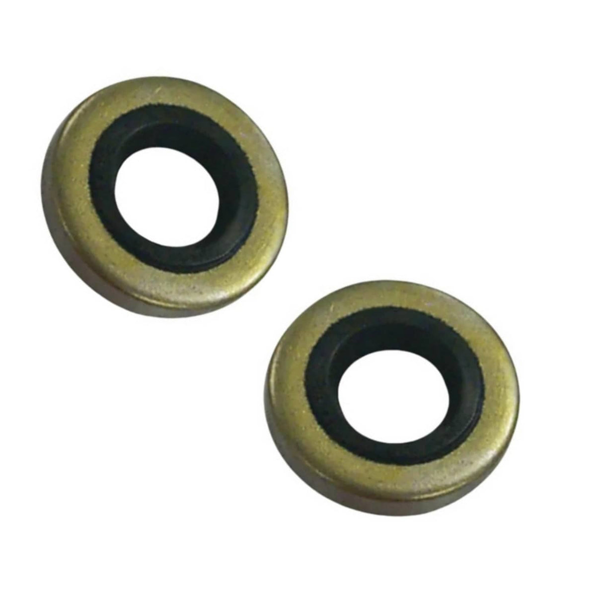 Solid Spare 2Pcs Drive Shaft Oil Seal For Johnson Evinrude 20-35 Hp 0321928 0777555 GLM86200