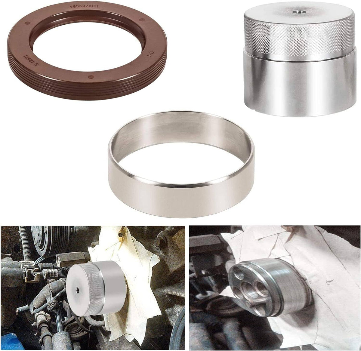 Solid Spare 303-761 Ford 6.0L Powerstroke Front Crank Wear Sleeve Installer Kit Seal Tool